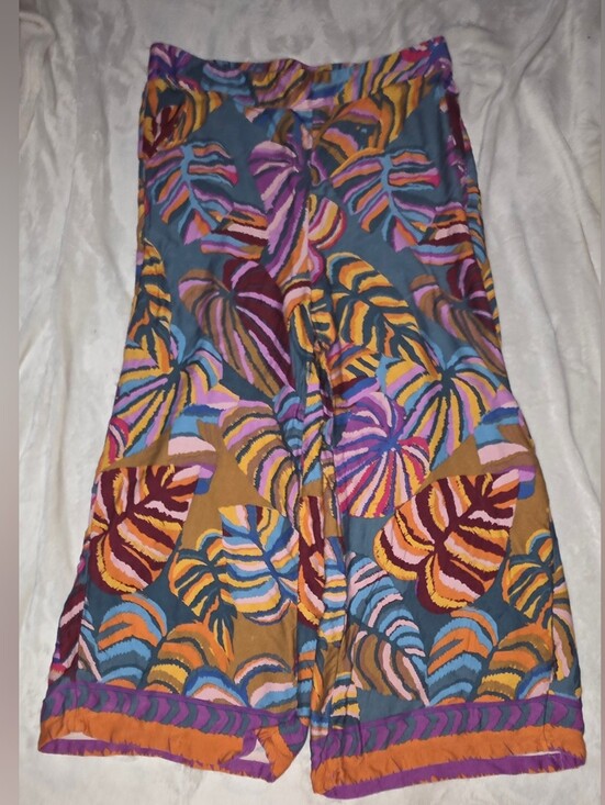 Haute Hippie Pants - Haute Hippe XL Wide LegTropical Pants